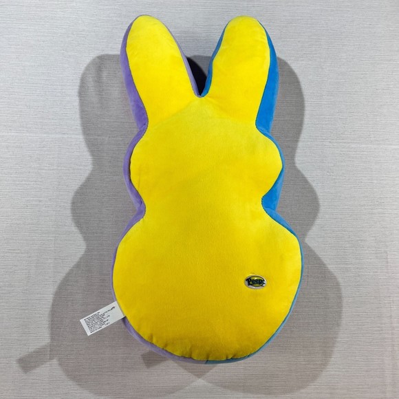 Peeps Stuffed Plush Multicolored Bunny - Picture 2 of 7